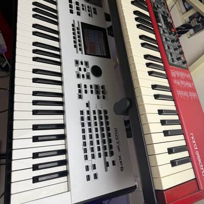 Yamaha Motif XF 6 Production Synthesizer White Used image 2