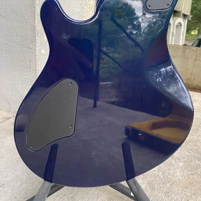Washburn Quilted Maple WM100 USA Chicago Custom Shop 1998 - Cobalt Blue image 17