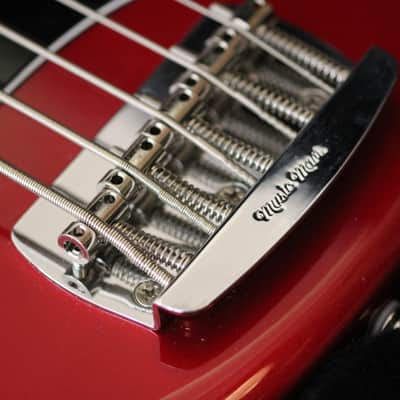 2020 Ernie Ball Music Man Stingray 5 Special Bass - Ghost Pepper Red image 5