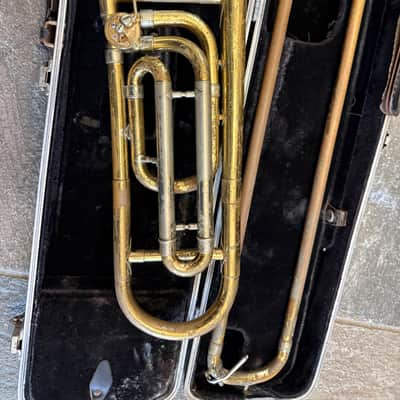 Bach Mercedez trigger trombone. With case and mouthpiece. USA image 6