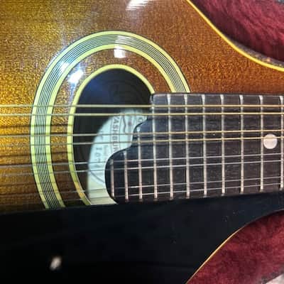 Washburn Jethro Burns M-3 SBR 1974 - Brown Sunburst image 5