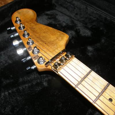 Kramer Beretta  Black N' Yellow 79 Bumble-Bee Style Relic Guitar By Boneyard Custom Guitars image 12