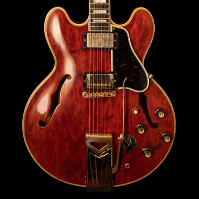 Gibson ES-355 TDC Stereo Sideways Vibrola Cherry 1962 image 1