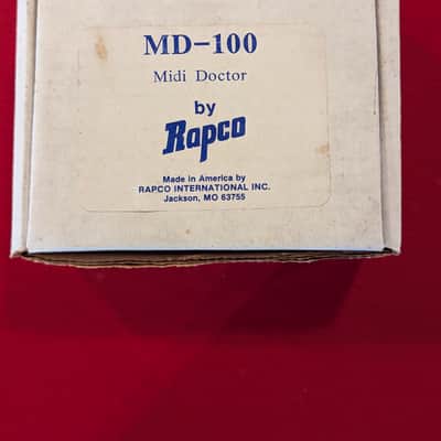 Rapco MD-100 MIDI Doctor 80's - Black image 8