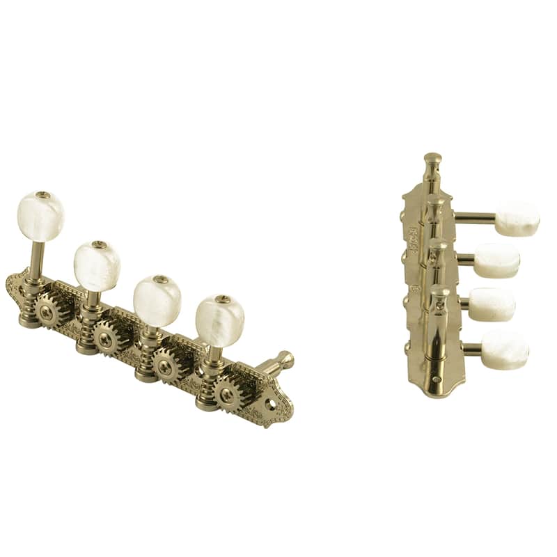 Grover F Vintage Style Professional Mandolin Machine Heads Gold image 1