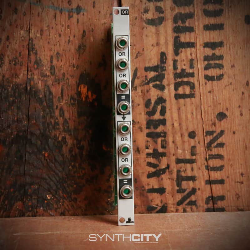 Intellijel OR Logical Or / Gate Combiner Eurorack Synth Module 2015 - Present - Silver image 1