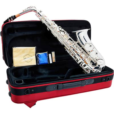 Allora AAS-550 Paris Series Alto Saxophone Regular Silver Plated image 7