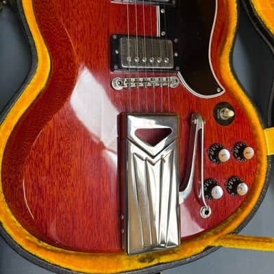 GIBSON LES PAUL/SG 1961 - Cherry #15275 image 6