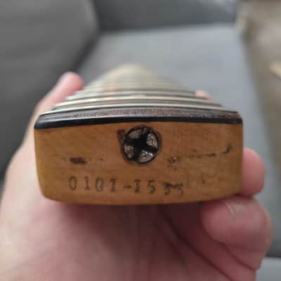 1973 Fender Precision Bass neck - rosewood board on maple image 7