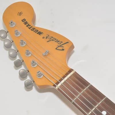 Fender Japan Mustang Electric Guitar Ref No 7100 image 8