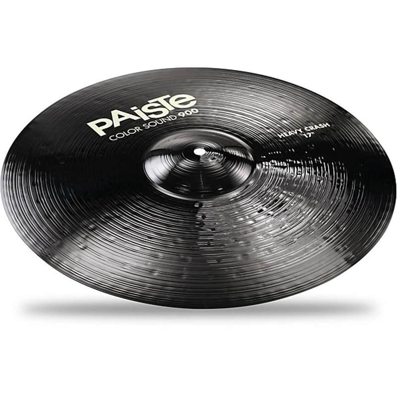 Paiste Color Sound 900 Series Black 17-Inch Heavy Crash Cymbal image 1
