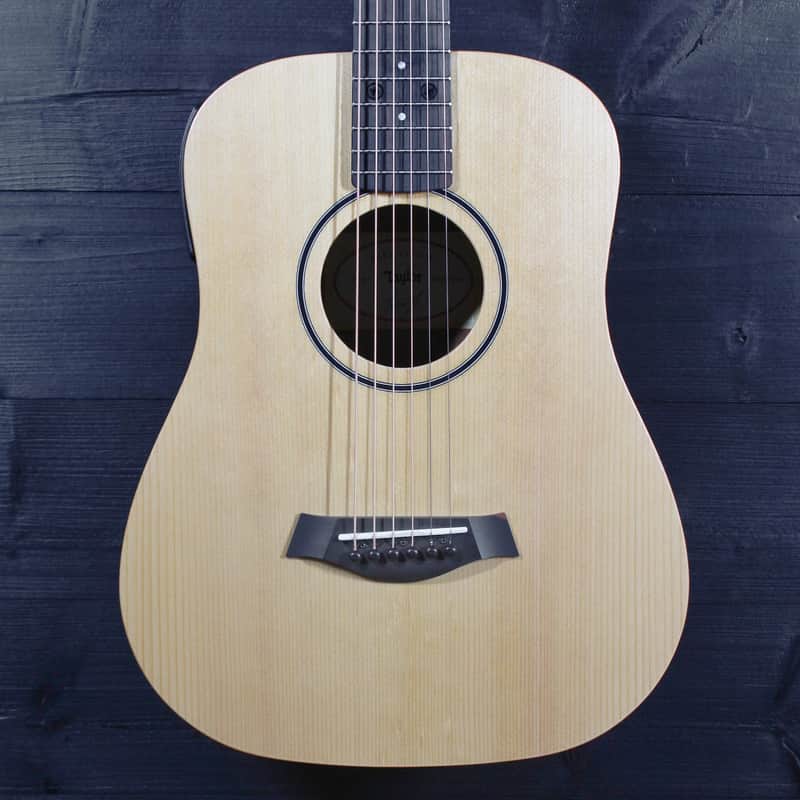 Taylor BT1e Baby Taylor Acoustic Electric Guitar | Compact Travel Guitar w/ ES-B Pickup image 1