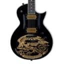 ESP LTD Will Adler Warbird Signature Electric Guitar - Black & Gold - B-Stock
