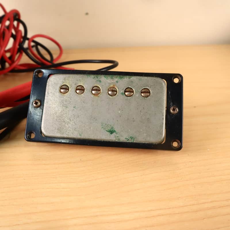 Vintage 1970s MIJ Gotoh Humbucker Gold Patina Pickup 8.05ohms image 1