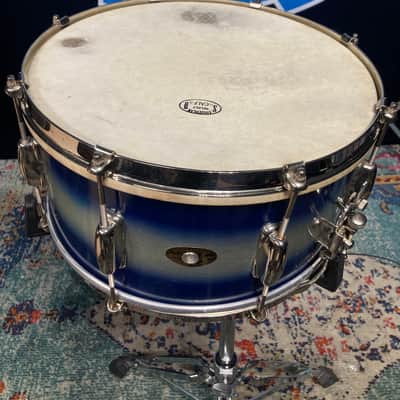 Slingerland - 7x14" No. 157 Snare Drum 1950's - Blue Duco, 8 Lugs, 3-Point, Calf Head (JL Sling #59) image 5