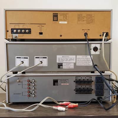 Sony TA-535, TC-U30, ST-333L Rare Vintage Hi-Fi System Serviced Working Warranty image 8