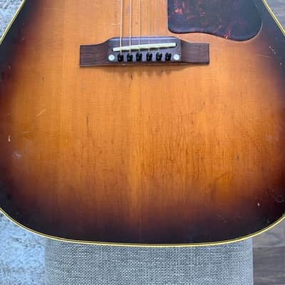 Used Gibson J-45 Sunburst Acoustic Guitar w/Chipboard Case (Est. 1957) – Very Good Condition image 8