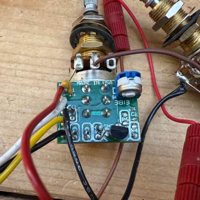 Gibson CTS Switchcraft Les Paul Wiring Harness: Push-Push Pots, Coil Splits, 10dB Boost Circuit image 4