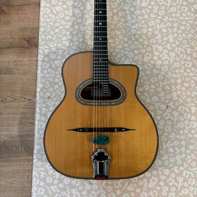 Dell Arte Grand Bouche, John Kinnard Solid Flame Koa With BigTone Pickup image 1