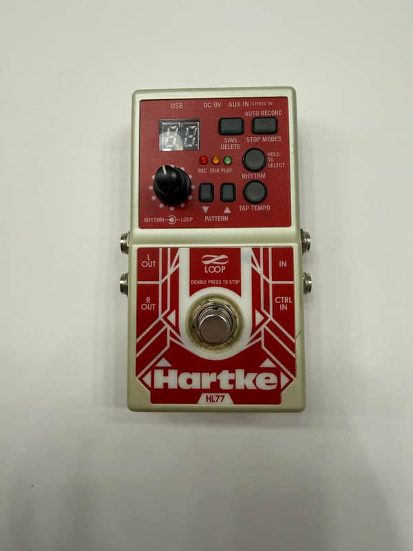 Hartke HL77 Bass Looper Stereo Loop Sampler Guitar Effect Pedal image 1