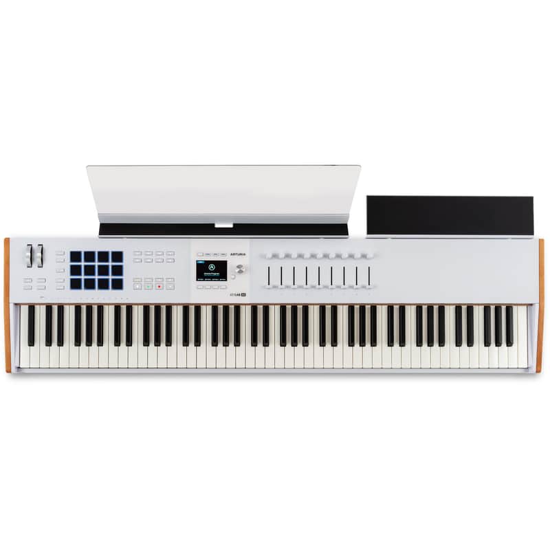 Arturia KeyLab 88 MK3 88-key Hammer-Action Keyboard Controller (White) image 1