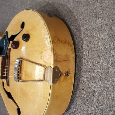 National Dynamic 1954 Natural Archtop image 5