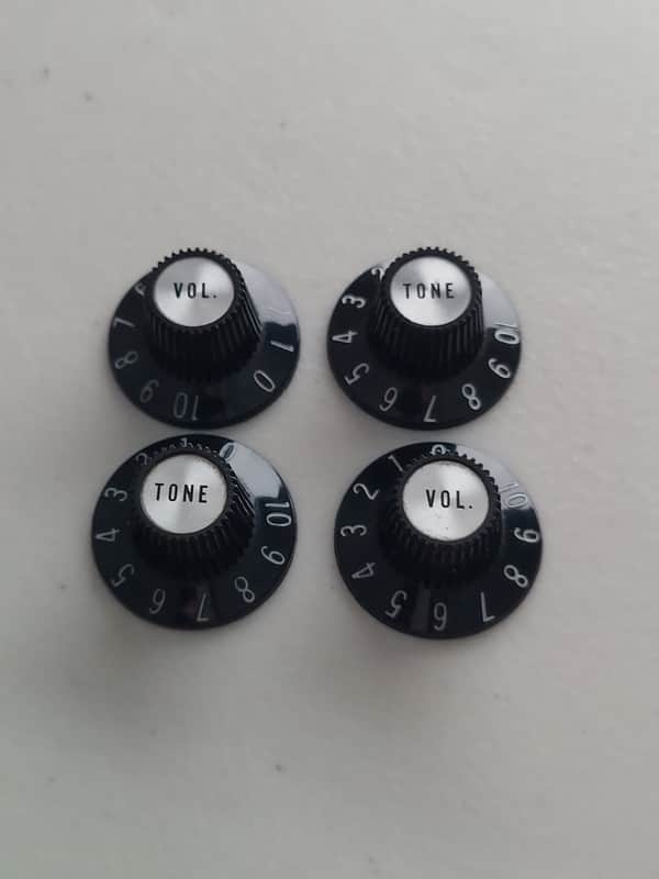 1960's Gibson Witch Hat Knobs Set of 4 (K-188) image 1