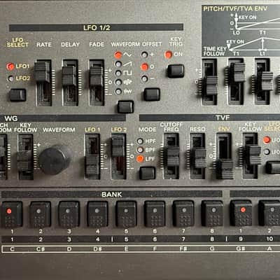Roland JD-08 Boutique Series Programmable Synthesizer Module 2021 - Present - Black