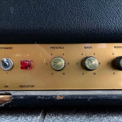 Marshall JTM100 Head HENDRIX JOURNEY Black 1966 image 9