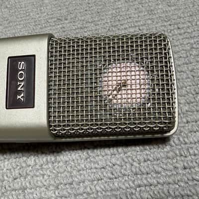 Sony C-48 Condenser Microphone 1990s - Silver w/Case Bild 8