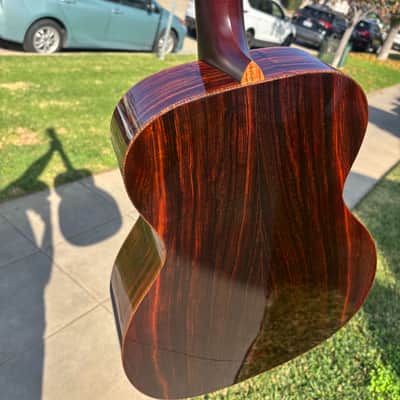 Santa Cruz OM Moon Spruce / Cocobolo “Luna” Custom 2015–Rare SCGC image 3