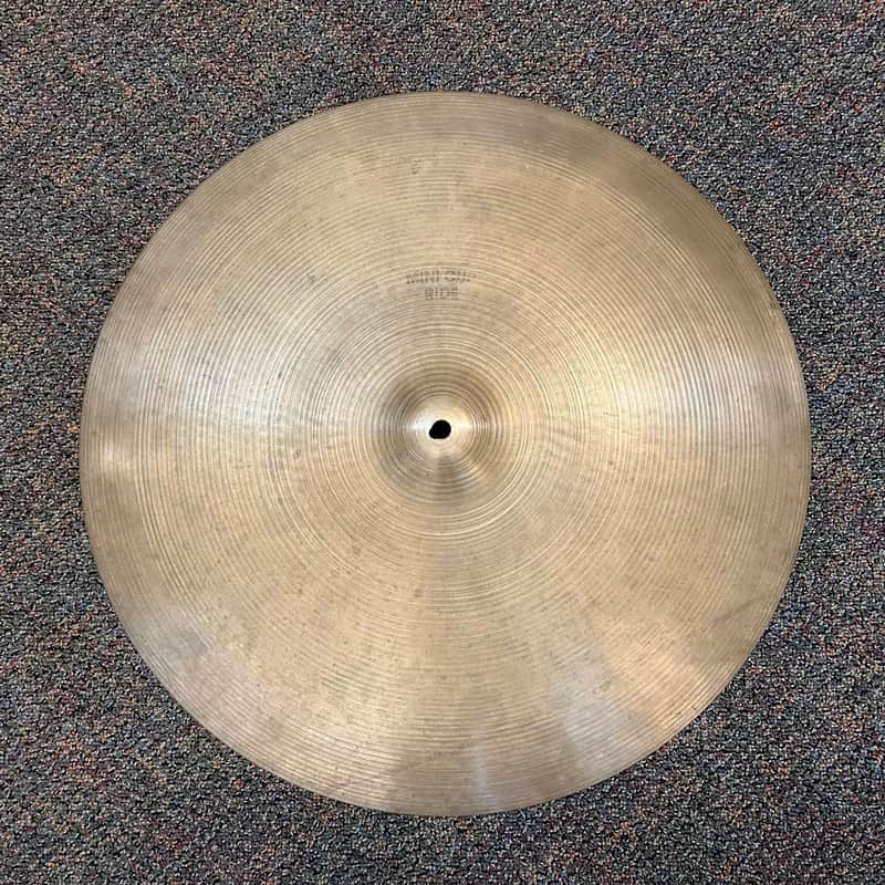 Zildjian A 1970s 20" Mini Cup Ride Cymbal 2994g image 1