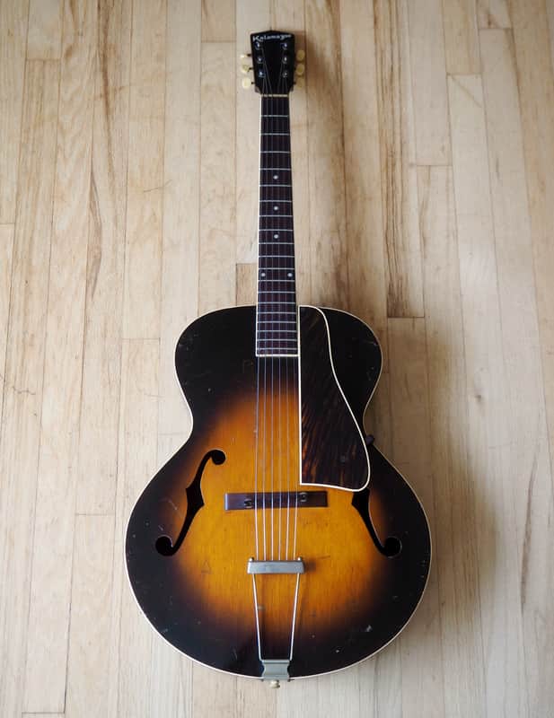 1930s Kalamazoo KG-31 Archtop Vintage Acoustic Guitar Gibson Long