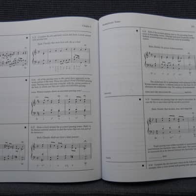 NEW Harmonic Materials in Tonal Music 9th ed Part I & II 2 books image 5