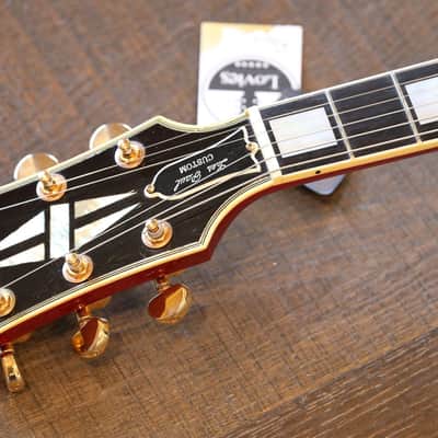 2003 Gibson Custom Shop '68 Les Paul Custom Reissue Amber Honey Burst image 7