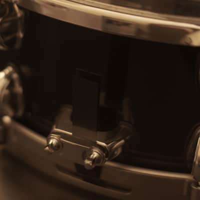 Premier Cabria XPK Snare Drum 14” x 5.5” / 8 Lug Maple Shell Snare Black image 3