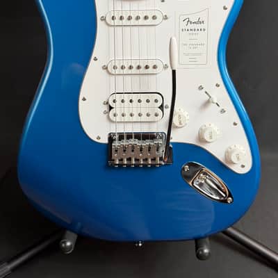 Fender Standard Stratocaster HSS Electric Guitar Aqua Marine Metallic (238) image 2