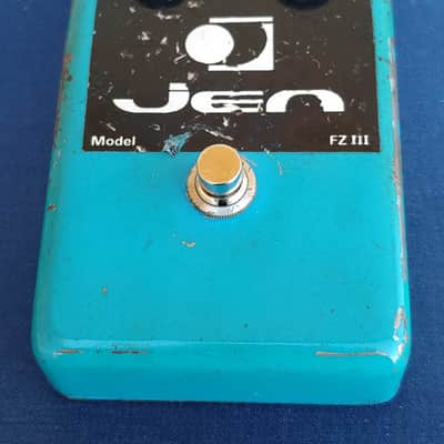 Vintage Jen Fuzz III Model FZ III 1970s Silicon Fuzz Pedal - Made in Italy Rare image 2