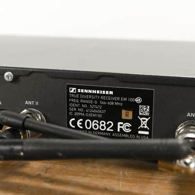 Sennheiser ew 100 G3 Handheld Wireless System 566-608MHz NO POWER SUPPLY CG012LL image 4