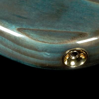 John McGuire Guitars Valley Pro Blue Burst image 7