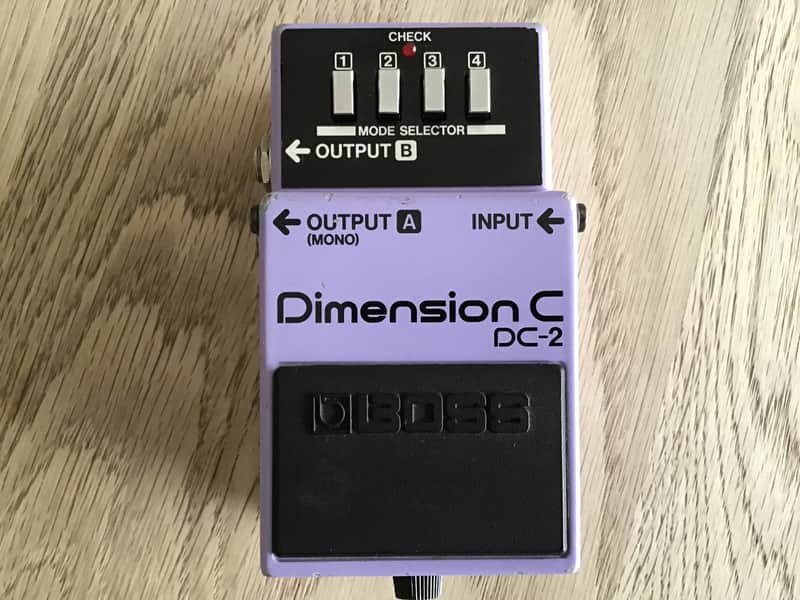 Boss DC-2 Dimension C (Blue Label) 1985 - 1989 - Purple image 1