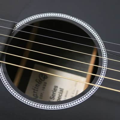 Martin X Series Special Acoustic 6-String Guitar Black MIM w/ Case - Excellent! image 20