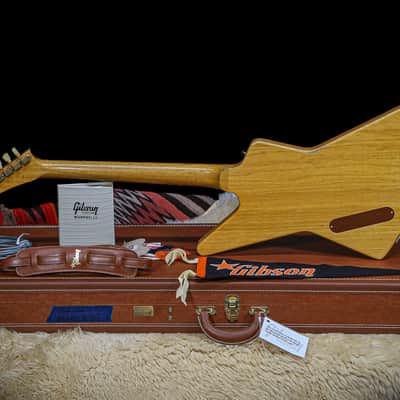 2021 Matched Set 1958 Flying V and Explorer Production Sample #3 "Korina" image 6
