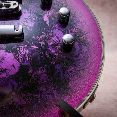 ESP MIJ Custom Shop Original Series Eclipse CTM/DB "Purple Peel + Ebony" (2024) image 8