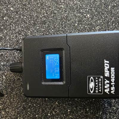 Galaxy Audio AS1400 Wireless In-Ear Monitor System Transceiver Rackmount P-Band 470-505MHz Pro Stage Studio image 3