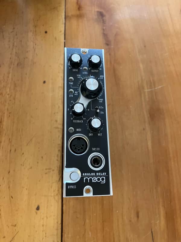 Moog 500 Series Analog Delay Module 2010s - Black image 1
