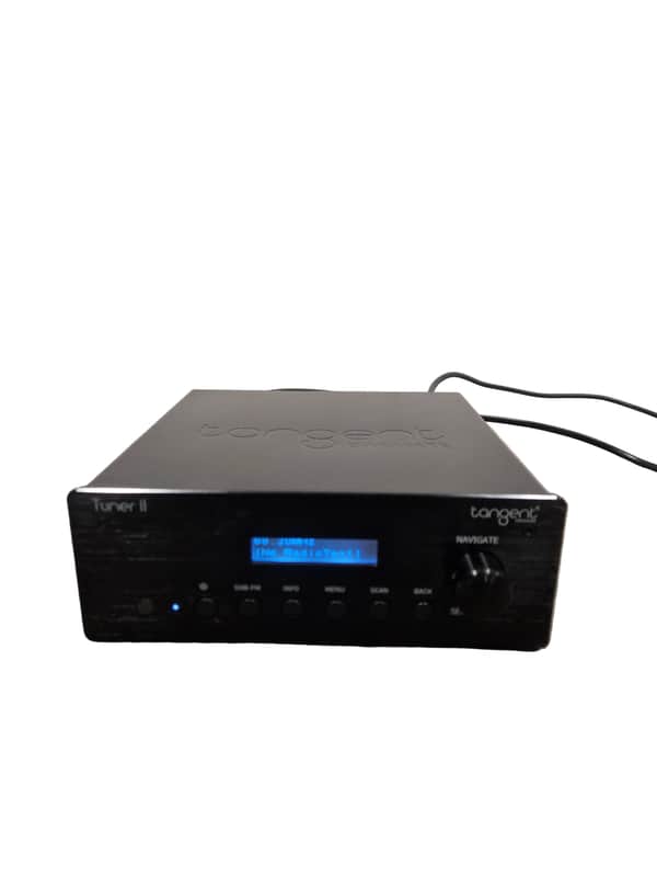 Tangent Tuner II - DAB/FM Tuner - Black - Excellent w/ Antennae And Remote