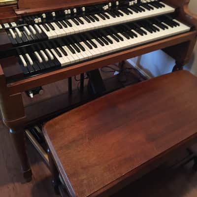 Hammond B3 Organ with 122 Leslie Speaker Hammond B3 1959 Walnut/Cherry image 1