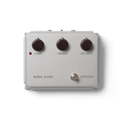 Warm Guitar Pedals Centavo Limited Edition Silver Overdrive Pedal WA-CVS image 1