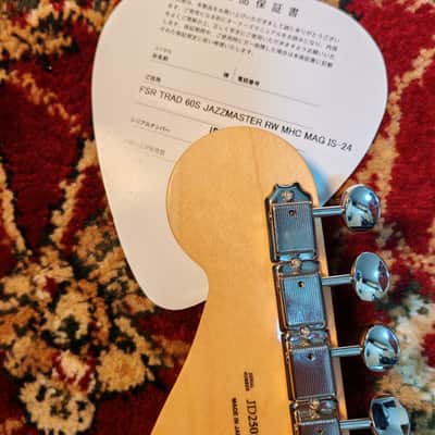 *NEW IN BOX* 2025 Fender Japan - Limited Edition - ISHIBASHI FSR Jazzmaster Traditional 60s Mystic Aztec Gold MH Matching Headstock - MIJ JD25 image 15